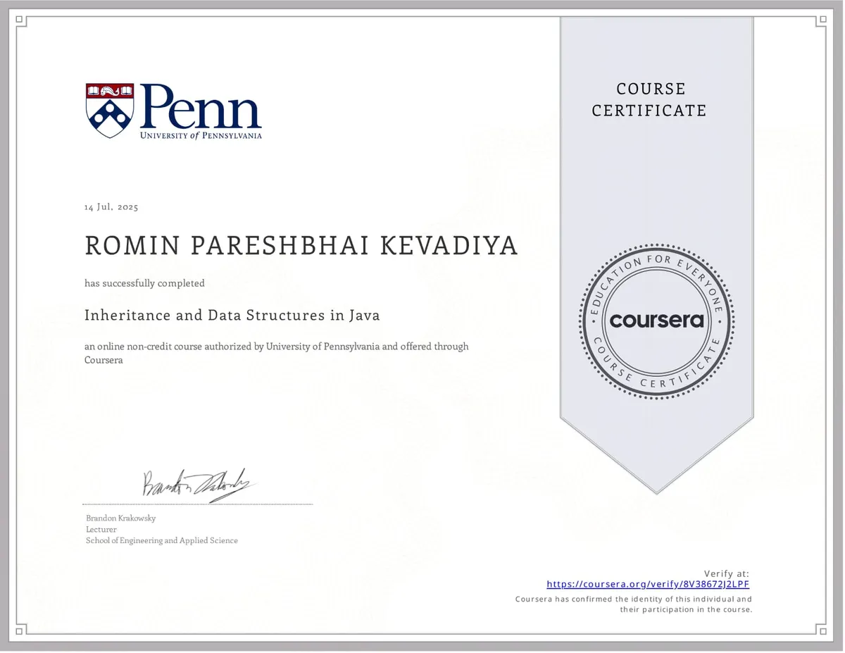 Inheritance and Data Structures in Java