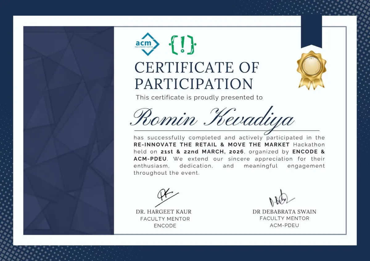 PDEU Hackathon
